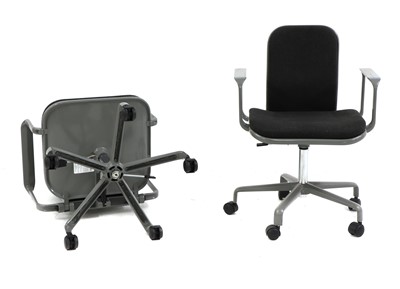Lot 506 - A pair of 'Supporto' desk chairs
