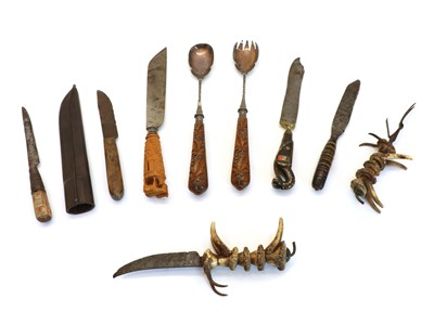 Lot 78 - Nine mixed cutlery items