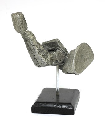 Lot 681 - A cast aluminium sculpture