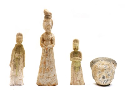 Lot 104 - A collection of Tang Dynasty pottery