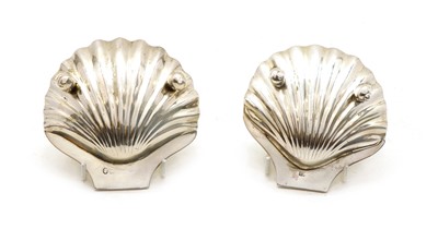 Lot 47 - A George III silver butter shells