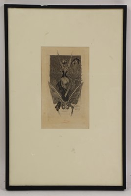 Lot 14 - FÉLICIEN ROPS (Belgian, 1833-1898)