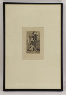 Lot 14 - FÉLICIEN ROPS (Belgian, 1833-1898)