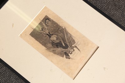 Lot 14 - FÉLICIEN ROPS (Belgian, 1833-1898)