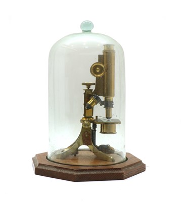 Lot 210 - A monocular microscope