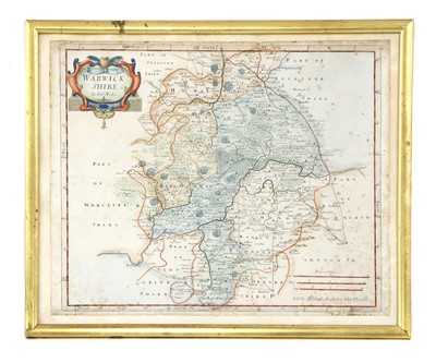Lot 6 - A map of Warwickshire