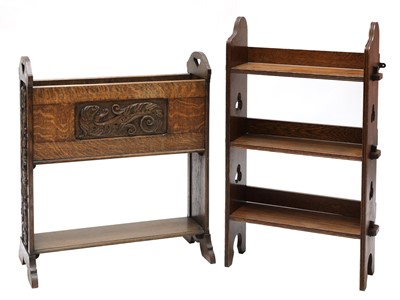 Lot 104 - A Liberty & Co. 'Sedley' oak bookcase