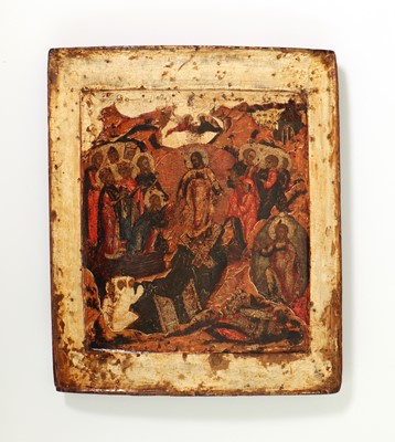 Lot 84 - An icon of the Anastasis