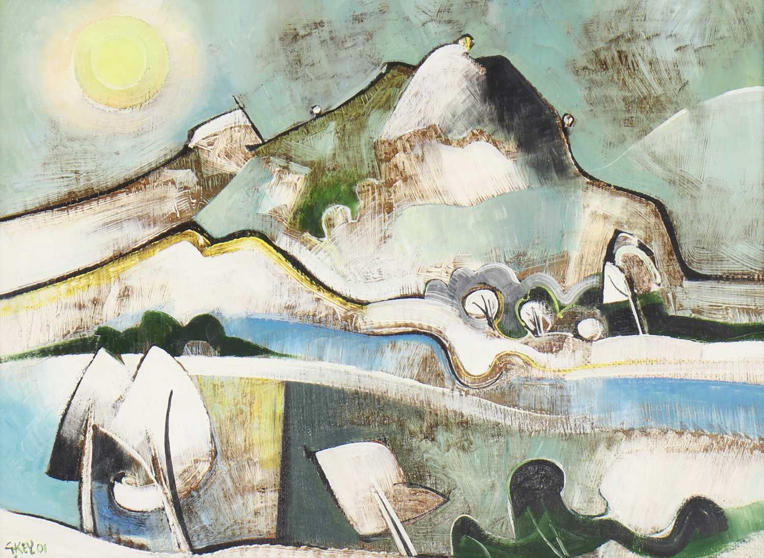 Lot 298 - Geoffrey Key (b.1941)
