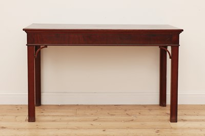 Lot 75 - A George III mahogany side or serving table