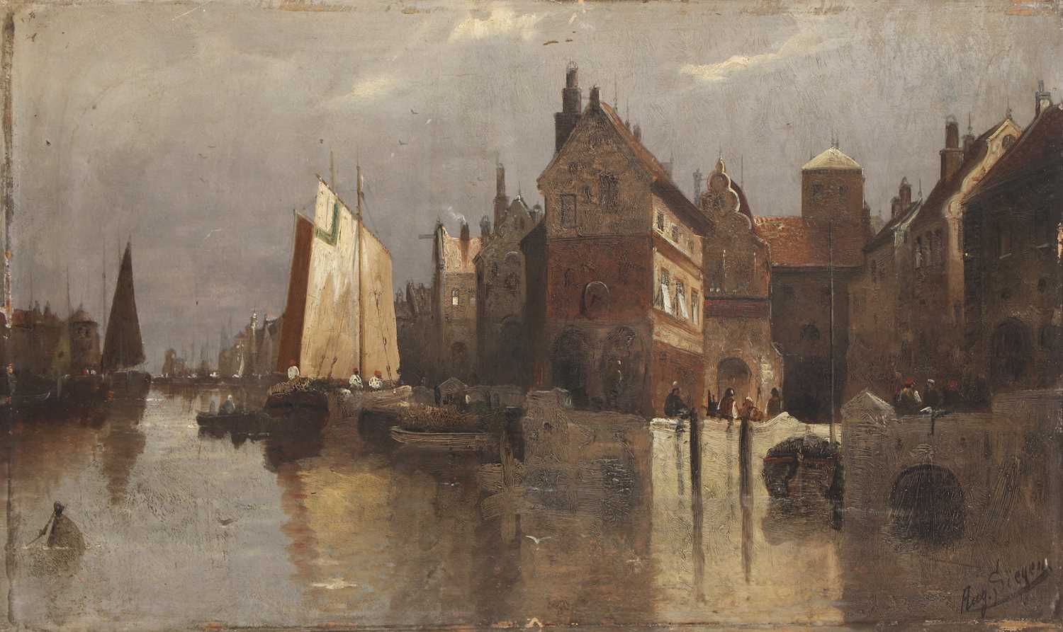 Lot 713 - Auguste von Siegen (Austrian, b.1850)