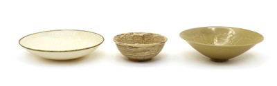Lot 157 - A Chinese celadon bowl