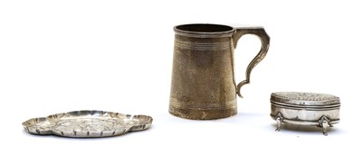 Lot 27 - A silver mug