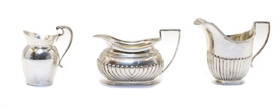 Lot 20 - A Victorian silver cream jug