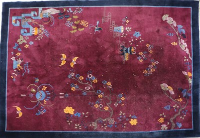 Lot 341 - A modern Chinese carpet