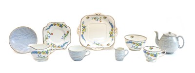 Lot 191 - A Shelley part tea service