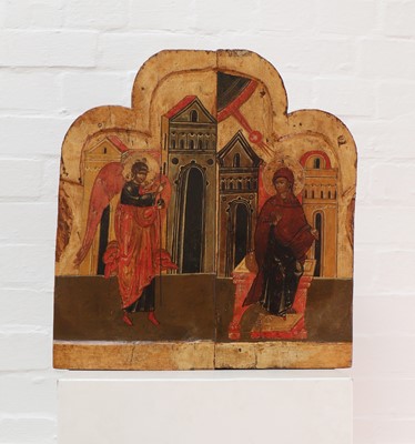 Lot 39 - An icon of the Annunciation