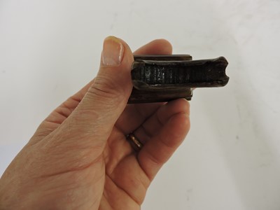 Lot 116 - Two Chinese pierced and carved jade plaques