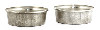 Lot 604 - A pair of modernist silver bowls