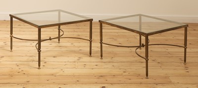 Lot 275 - A pair of Maison Jansen-type occasional tables