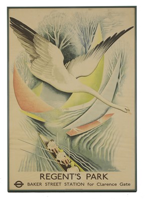 Lot 159 - A London Underground poster: 'Regent's Park, Baker Street Station for Clarence Gate'
