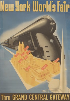 Lot 201 - 'New York World's Fair, Thru Grand Central Gateway'