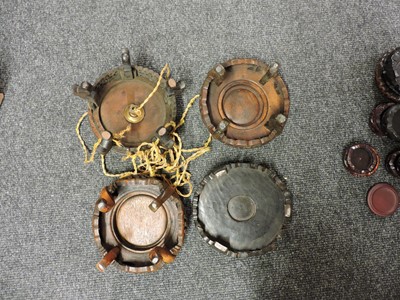 Lot 162 - A collection of Chinese wood stands