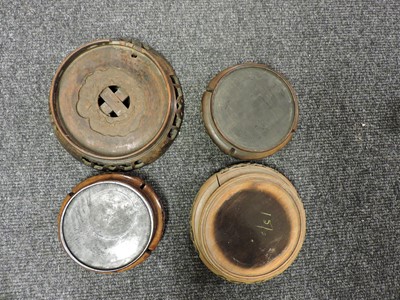 Lot 162 - A collection of Chinese wood stands