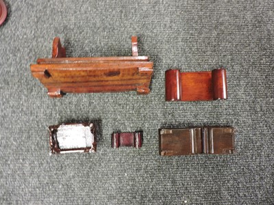Lot 162 - A collection of Chinese wood stands