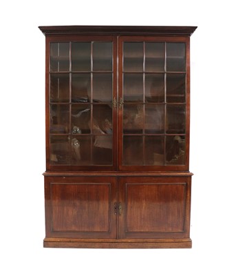 Lot 397 - A mahogany bookcase