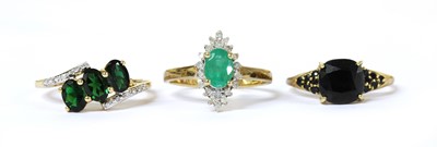 Lot 169 - Three gold rings