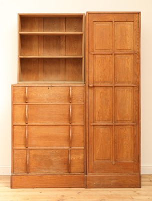 Lot 97 - A Cotswold School oak compactum