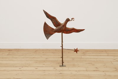 Lot 89 - A copper weathervane by Karen Green