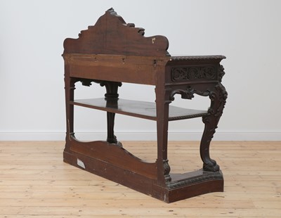 Lot 25 - A mahogany serving table by Gillows of Lancaster
