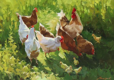 Lot 233 - Sergei Menyaev (Russian, b.1953)