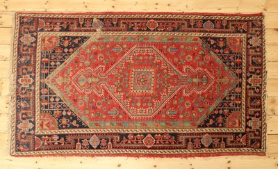 Lot 283 - A Persian wool rug