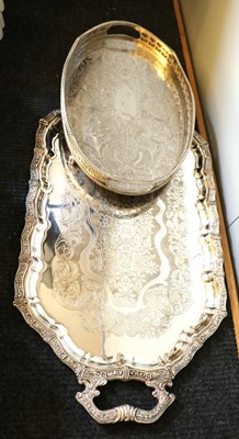 Lot 62 - A collection of silver and silver plated items