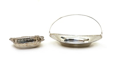 Lot 43 - A Canadian silver bon bon dish