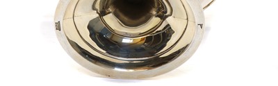 Lot 23 - A twin handled silver comport