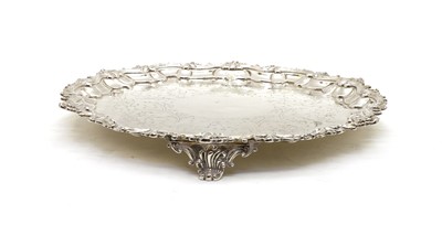 Lot 51 - An early Victorian silver salver