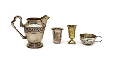 Lot 19A - A collection of Russian silver