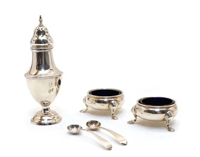 Lot 69 - A matched pair of silver salts