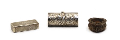 Lot 68 - A 830 standard silver cylindrical box