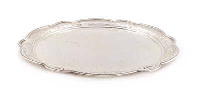 Lot 50 - A Victorian waiter