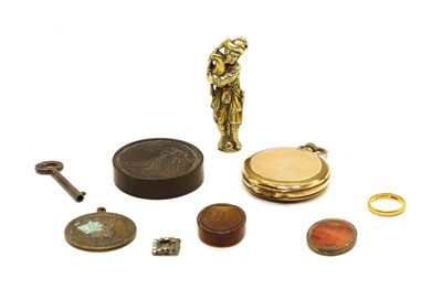 Lot 281 - A cast pipe tamper