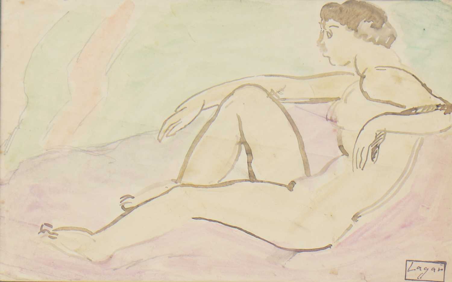 Lot 229 - Celso Lagar (Spanish, 1891-1966)