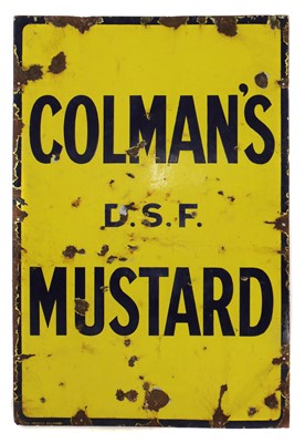 Lot 190 - An enamel advertising sign