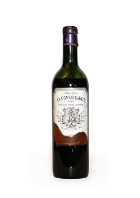 Lot 77 - Chateau La Conseillante, Pomerol, 1955, cork sunken, good level (1) and 1 various other