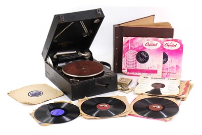 Lot 112 - A Viva-tonal Columbia Grafonola table top gramophone