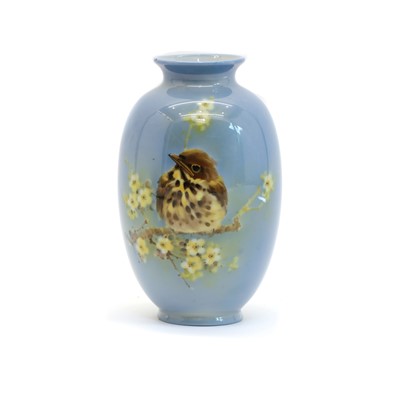 Lot 159A - A Royal Doulton Titanian ware vase
